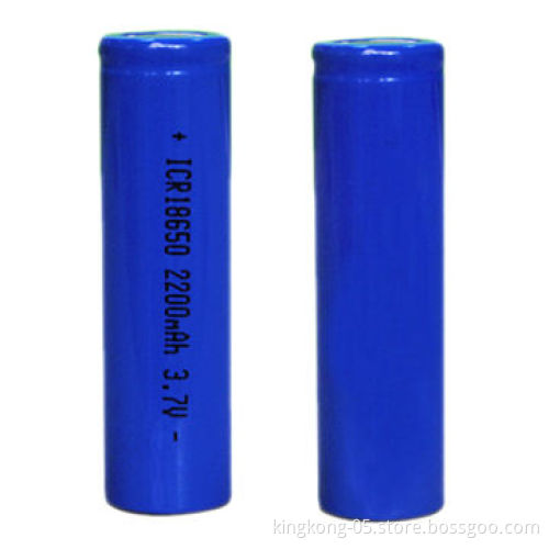 Column Lithium Batteries, 18650 2,200mAh